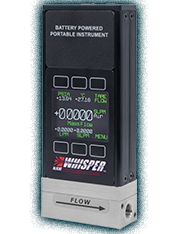 ポータブルマスフローメータ写真